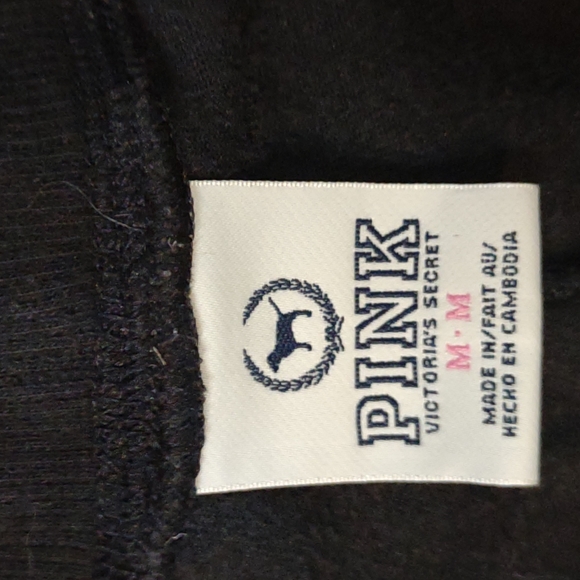 PINK Black jacket/pants set 😍💕 - Picture 6 of 10